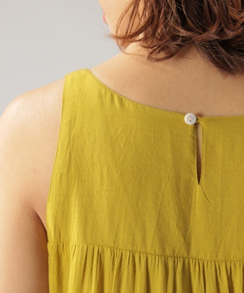 BAYFLOW（ベイフロー）の「ティアードワンピース（ワンピース・レディース・オレンジ/マスタード/チャコール・FREE）」の10枚目の写真