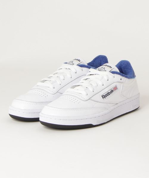 Reebok(リーボック)の「Eric Emanuel クラブシー 85(スニーカー・メンズ・ホワイト×レッド/ホワイト×ブルー/ホワイト×パープル・25.5cm/26.5cm/27.5cm/26.0cm/27.0cm/28.0cm/24.5cm/24.0cm/25.0cm/23.5cm)」の8枚目の写真