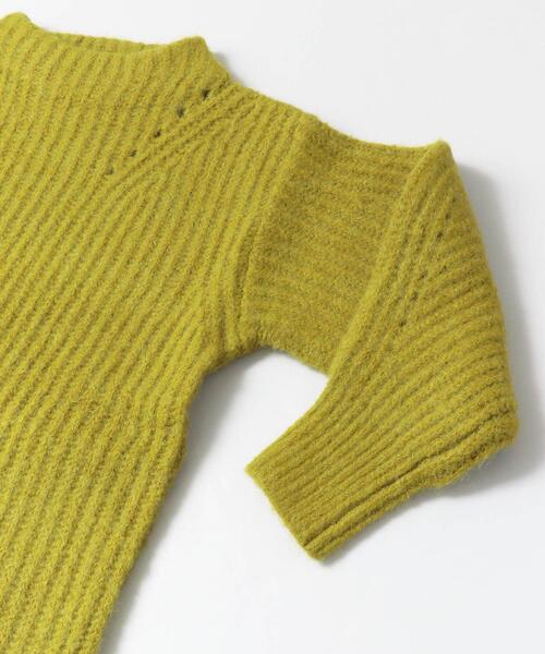 SENSE OF PLACE by URBAN RESEARCH（センスオブプレイスバイアーバンリサーチ）の「アゼルーズアイレットセーター（ニット/セーター・レディース・ブラック/ピンク/グリーン/アイボリー・FREE）」の20枚目の写真