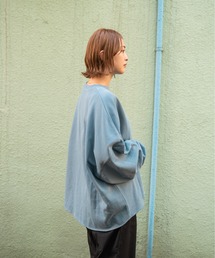 over size wide sweat / オーバーサイズワイドスウェット
