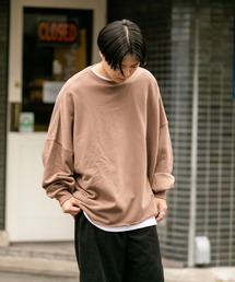 SENSION | over size wide sweat / オーバーサイズワイドスウェット(スウェット)