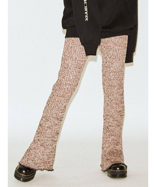 jouetie（ジュエティ）の「メランジイージーパンツ（その他パンツ・レディース・ピンク/ブルー・MEDIUM）」の2枚目の写真