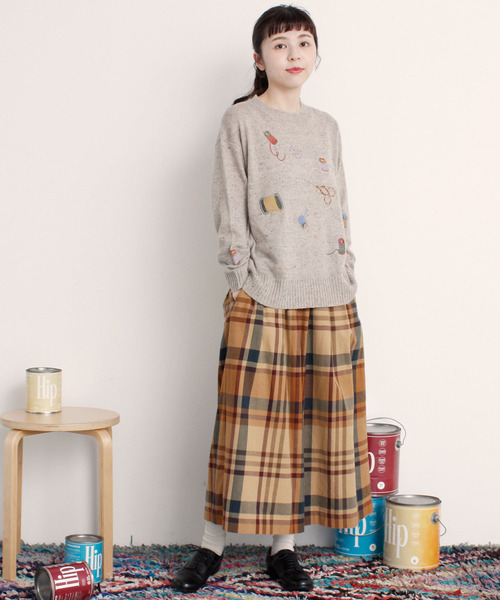 l'atelier du savon（アトリエドサボン）の「C/ BIG CHECK