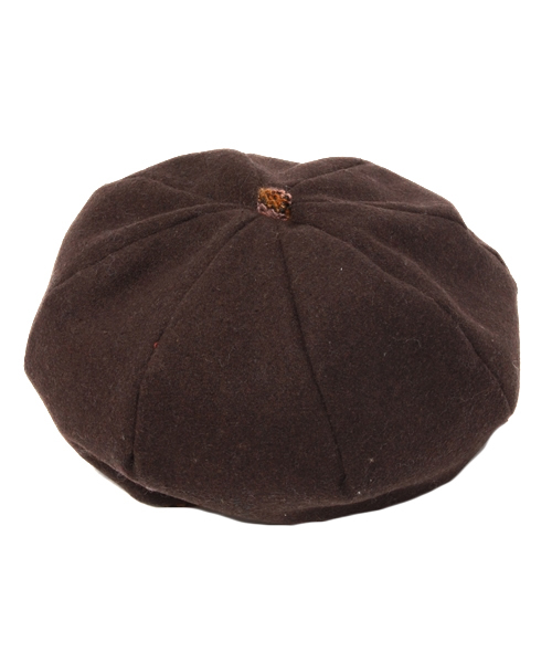 チャイハネ（チャイハネ）の「【チャイハネ】フェルトベレー帽（ハンチング/ベレー帽・レディース・ベージュ/グリーン/ネイビー/ブラウン/レッド・FREE）」の12枚目の写真