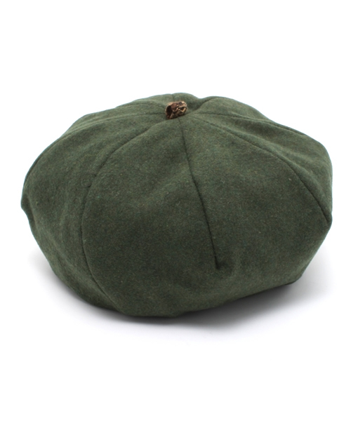 チャイハネ（チャイハネ）の「【チャイハネ】フェルトベレー帽（ハンチング/ベレー帽・レディース・ベージュ/グリーン/ネイビー/ブラウン/レッド・FREE）」の10枚目の写真