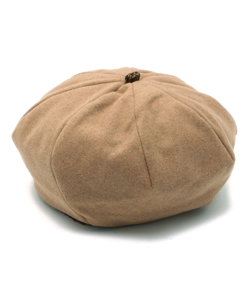 チャイハネ（チャイハネ）の「【チャイハネ】フェルトベレー帽（ハンチング/ベレー帽・レディース・ベージュ/グリーン/ネイビー/ブラウン/レッド・FREE）」の11枚目の写真
