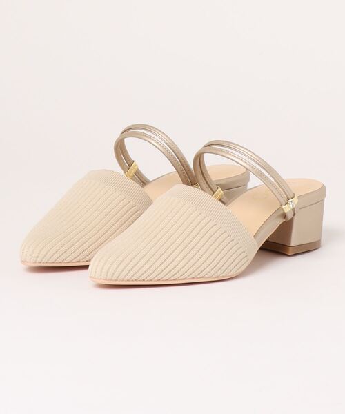GeeRA(ジーラ)の「2WAYストラップニットミュール(サンダル・レディース・ベージュ/グレー/イエロー/ブラック・LARGE/X-LARGE/SMALL/MEDIUM)」の16枚目の写真