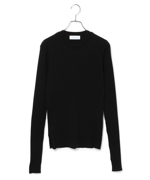 ADAM ET ROPE'（アダムエロペ）の「ワイドリブニットプルオーバー（ニット/セーター・レディース・ブラック/ミント/クリーム・FREE）」の18枚目の写真