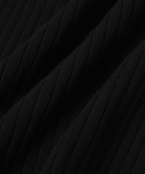 ADAM ET ROPE'（アダムエロペ）の「ワイドリブニットプルオーバー（ニット/セーター・レディース・ブラック/ミント/クリーム・FREE）」の13枚目の写真