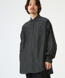 marka | marka / マーカ：WIDE FIT SHIRT - cu/li/co cloth -：M21B-01SH02C[COR](シャツ/ブラウス)