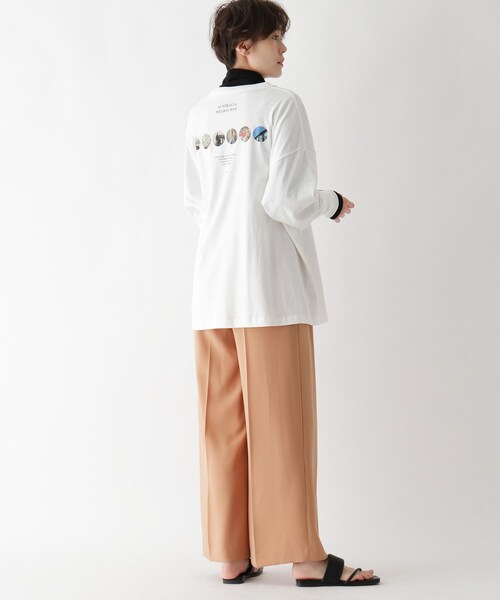 AG by aquagirl(エージーバイアクアガール)の「◆【AG by Karen】コラボフォトロンT(Tシャツ/カットソー・レディース・ホワイト系その他/ホワイト系その他6/ホワイト系・38/36)」の12枚目の写真