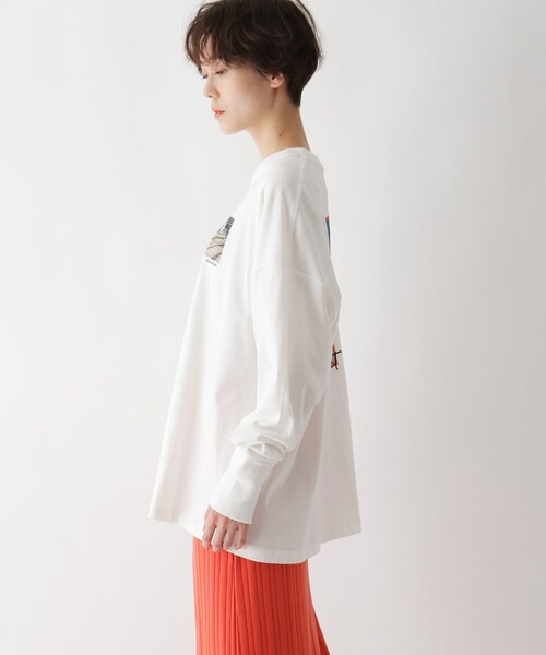 AG by aquagirl(エージーバイアクアガール)の「◆【AG by Karen】コラボフォトロンT(Tシャツ/カットソー・レディース・ホワイト系その他/ホワイト系その他6/ホワイト系・38/36)」の7枚目の写真