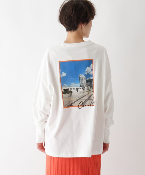 AG by aquagirl(エージーバイアクアガール)の「◆【AG by Karen】コラボフォトロンT(Tシャツ/カットソー・レディース・ホワイト系その他/ホワイト系その他6/ホワイト系・38/36)」の9枚目の写真