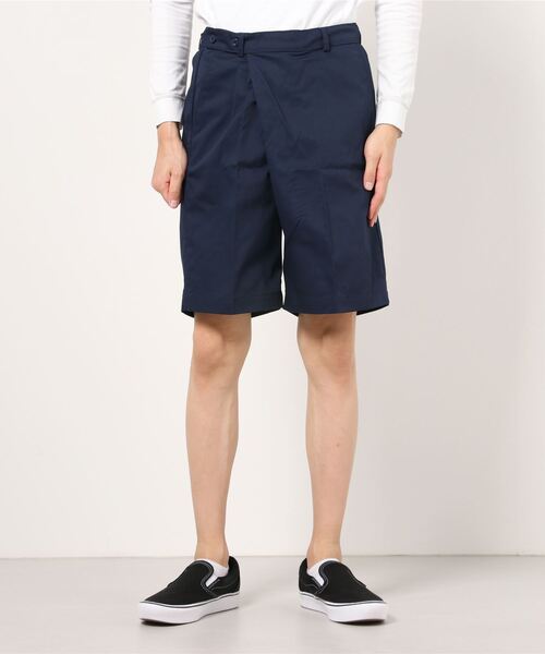 STANDARD MADE（スタンダードメイド）の「【UNIFORMWORLD ユニフォームワールド】UNISEX アシンメトリーワークショーツ（その他パンツ・メンズ・ネイビー/ブラック/ベージュ・MEDIUM/SMALL）」の3枚目の写真