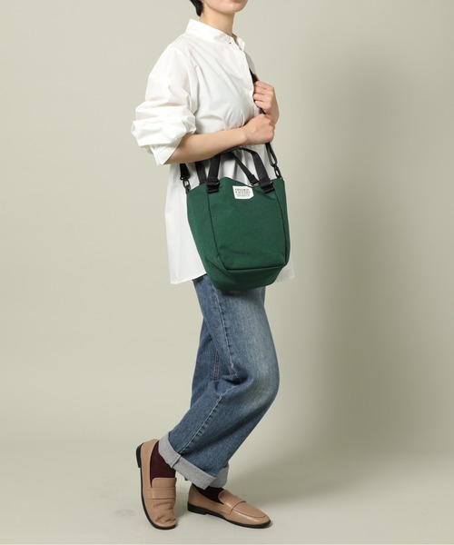 FREDRIK PACKERS(フレドリックパッカーズ)の「【FREDRIK PACKERS】1000D MISSION TOTE XS 2WAYミニトート ショルダー付 フレドリックパッカーズ(ハンドバッグ・レディース・ブラック/ベージュ/オリーブ/レオパード/グレー/ホワイト/マルチ/グリーン/ネイビー/ブラック系3/ブラック系2/ブラック系1/ネイビー系2・FREE)」の21枚目の写真
