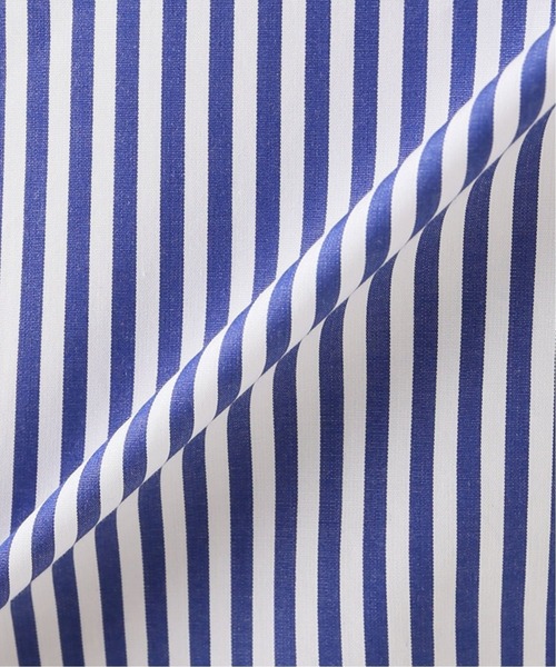 IENA（イエナ）の「コットンフリルシャツブラウス◆（シャツ/ブラウス・レディース・ホワイト/サックスブルー/ホワイト系その他/ブルー・FREE）」の17枚目の写真