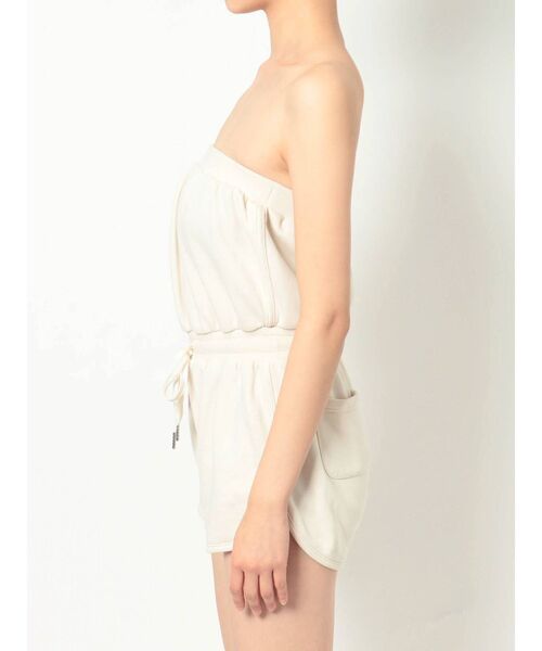 GYDA（ジェイダ）の「スウェットベアロンパース（つなぎ/オールインワン・レディース・オフホワイト/チャコールグレー/グレー・FREE）」の20枚目の写真