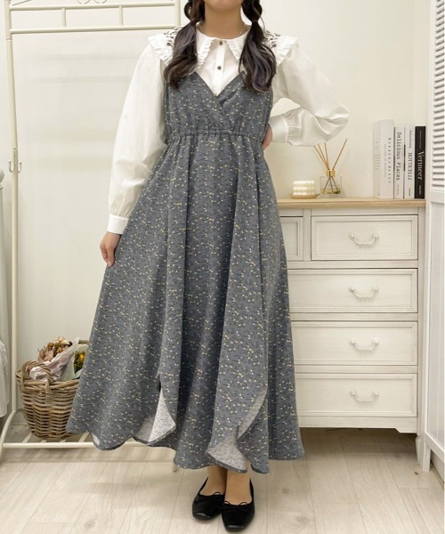 apres jour（アプレジュール）の「アソートキャミワンピース【ZOZOTOWN限定アイテム】（ワンピース・レディース・ブラック/ダークブラウン/アイボリー/その他/ミント/モカ/ダークブルー/スモークピンク・X-LARGE/フリー）」の7枚目の写真