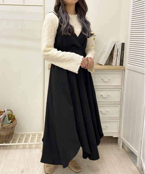 apres jour（アプレジュール）の「アソートキャミワンピース【ZOZOTOWN限定アイテム】（ワンピース・レディース・ブラック/ダークブラウン/アイボリー/その他/ミント/モカ/ダークブルー/スモークピンク・X-LARGE/フリー）」の10枚目の写真