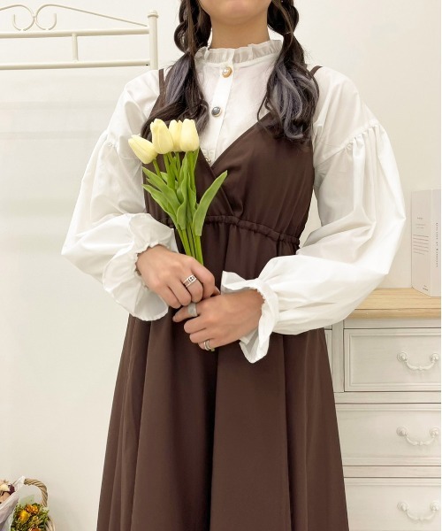 apres jour（アプレジュール）の「アソートキャミワンピース【ZOZOTOWN限定アイテム】（ワンピース・レディース・ブラック/ダークブラウン/アイボリー/その他/ミント/モカ/ダークブルー/スモークピンク・X-LARGE/フリー）」の16枚目の写真