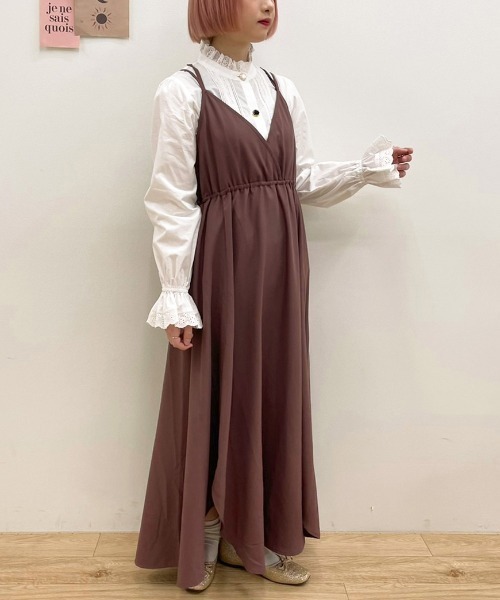 apres jour（アプレジュール）の「アソートキャミワンピース【ZOZOTOWN限定アイテム】（ワンピース・レディース・ブラック/ダークブラウン/アイボリー/その他/ミント/モカ/ダークブルー/スモークピンク・X-LARGE/フリー）」の13枚目の写真