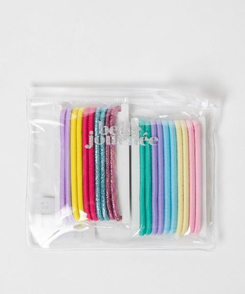 WEGO(ウィゴー)の「WEGO/ジップ付きSETゴム(ヘアゴム・レディース・その他5/その他2/その他3/その他4/その他6/その他1・FREE)」の6枚目の写真