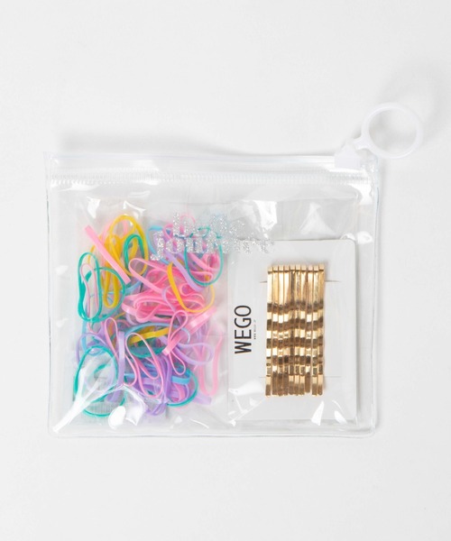 WEGO(ウィゴー)の「WEGO/ジップ付きSETゴム(ヘアゴム・レディース・その他5/その他2/その他3/その他4/その他6/その他1・FREE)」の10枚目の写真