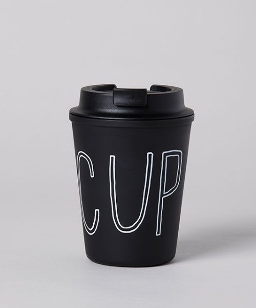 TODAY'S SPECIAL(トゥデイズスペシャル)の「マイタンブラー CUP/346831(水筒・レディース・ブラック/ベージュ・FREE)」の1枚目の写真