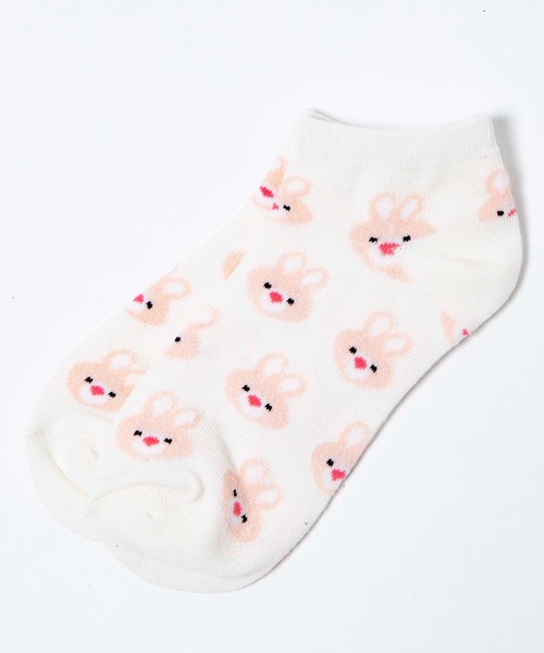 WEGO（ウィゴー）の「WEGO/アニマル総柄ショートソックス（ソックス/靴下・レディース・その他5/その他6/その他3/その他7/その他2/その他1/その他4/その他9/その他8/その他10/その他11/その他12/その他13/その他14/その他16/その他15/その他18/その他19・23-25cm）」の4枚目の写真