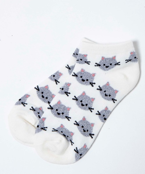 WEGO（ウィゴー）の「WEGO/アニマル総柄ショートソックス（ソックス/靴下・レディース・その他5/その他6/その他3/その他7/その他2/その他1/その他4/その他9/その他8/その他10/その他11/その他12/その他13/その他14/その他16/その他15/その他18/その他19・23-25cm）」の6枚目の写真