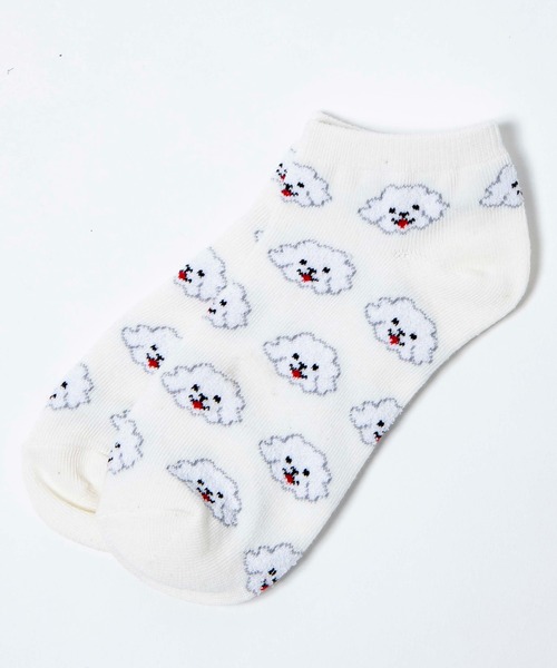 WEGO（ウィゴー）の「WEGO/アニマル総柄ショートソックス（ソックス/靴下・レディース・その他5/その他6/その他3/その他7/その他2/その他1/その他4/その他9/その他8/その他10/その他11/その他12/その他13/その他14/その他16/その他15/その他18/その他19・23-25cm）」の8枚目の写真