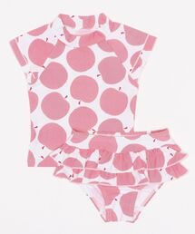 quoti use fith | リンゴ柄 ガールズセットアップ(水着)