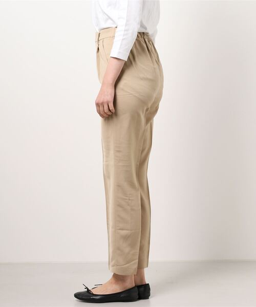 titivate（ティティベイト）の「ｾﾝﾀｰﾌﾟﾚｽｽﾗｯｸｽﾃｰﾊﾟｰﾄﾞﾊﾟﾝﾂ（その他パンツ・レディース・ベージュ/チャコール/イエロー/ライトグリーン・M/S/L）」の5枚目の写真