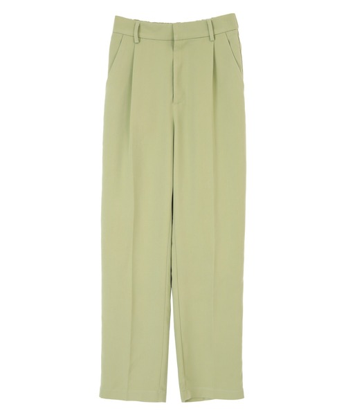 titivate（ティティベイト）の「ｾﾝﾀｰﾌﾟﾚｽｽﾗｯｸｽﾃｰﾊﾟｰﾄﾞﾊﾟﾝﾂ（その他パンツ・レディース・ベージュ/チャコール/イエロー/ライトグリーン・M/S/L）」の8枚目の写真