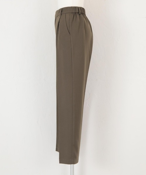 titivate（ティティベイト）の「ｾﾝﾀｰﾌﾟﾚｽｽﾗｯｸｽﾃｰﾊﾟｰﾄﾞﾊﾟﾝﾂ（その他パンツ・レディース・ベージュ/チャコール/イエロー/ライトグリーン・M/S/L）」の20枚目の写真