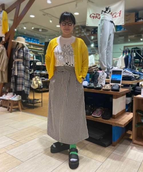 MANASTASH（マナスタッシュ）の「MANASTASH/マナスタッシュ　リネン　UVカットカーディガン（カーディガン/ボレロ・レディース・ブラック/グレー/レッド/ブラウン/イエロー・FREE）」の8枚目の写真