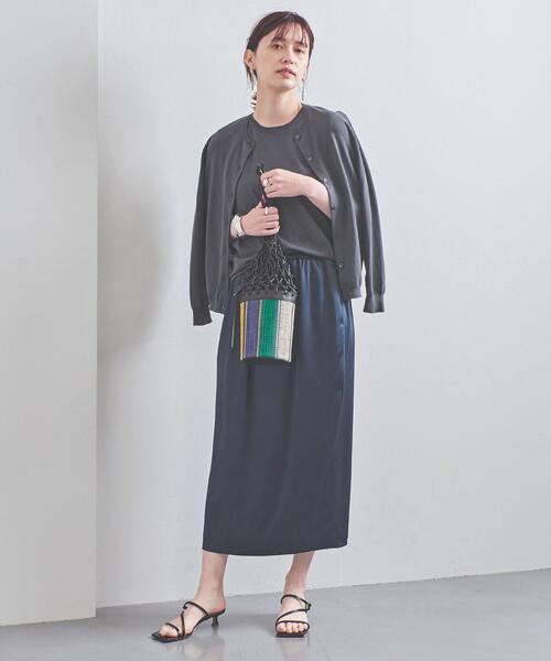 UNITED ARROWS - ユナイテッドアローズ　UBC ハイツイストコットン クルーネック カーディガン UNITED ARROWS（ユナイテッドアローズ）の「UBC ハイツイスト