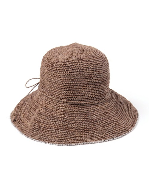 niko and...（ニコアンド）の「オリジナルラフィアキャペリンハット（ハット・レディース・ピンク/ライトブラウン/モカ/ナチュラル・FREE）」の21枚目の写真