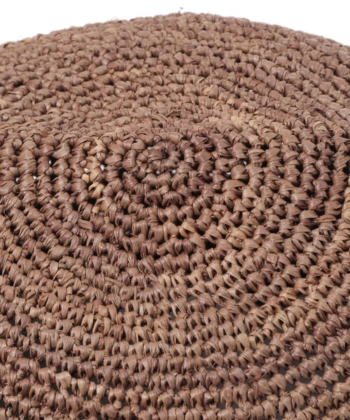 niko and...（ニコアンド）の「オリジナルラフィアキャペリンハット（ハット・レディース・ピンク/ライトブラウン/モカ/ナチュラル・FREE）」の5枚目の写真