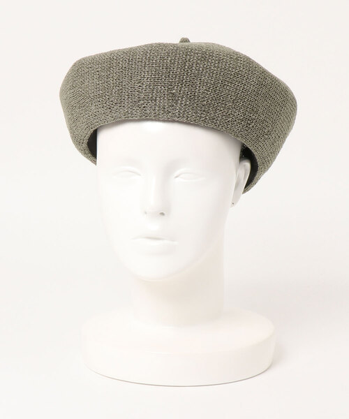 ALAND（エーランド）の「【UNISEX】3.3Field Trip／ニットベレー　2948948（ハンチング/ベレー帽・レディース・カーキ/アイボリー・FREE）」の12枚目の写真