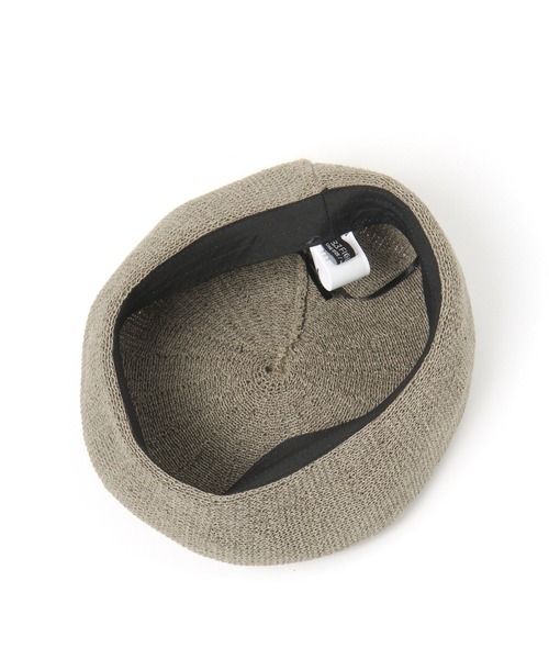 ALAND（エーランド）の「【UNISEX】3.3Field Trip／ニットベレー　2948948（ハンチング/ベレー帽・レディース・カーキ/アイボリー・FREE）」の6枚目の写真