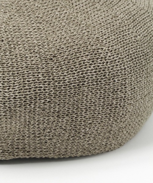 ALAND（エーランド）の「【UNISEX】3.3Field Trip／ニットベレー　2948948（ハンチング/ベレー帽・レディース・カーキ/アイボリー・FREE）」の9枚目の写真