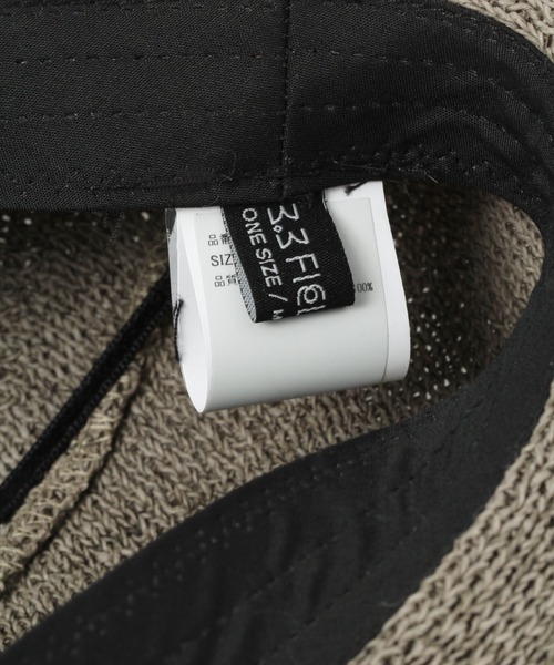 ALAND（エーランド）の「【UNISEX】3.3Field Trip／ニットベレー　2948948（ハンチング/ベレー帽・レディース・カーキ/アイボリー・FREE）」の11枚目の写真