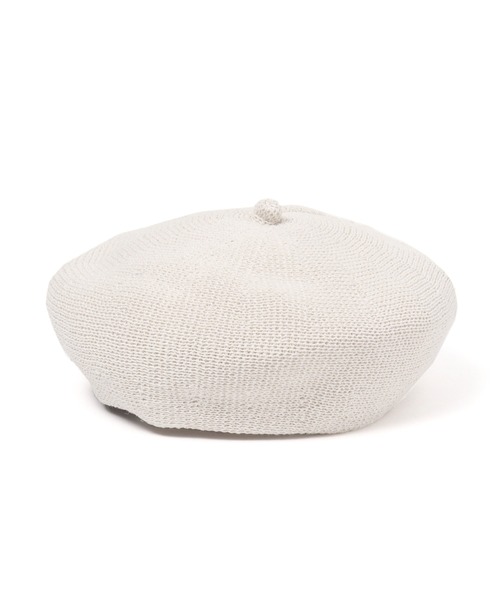 ALAND（エーランド）の「【UNISEX】3.3Field Trip／ニットベレー　2948948（ハンチング/ベレー帽・レディース・カーキ/アイボリー・FREE）」の15枚目の写真