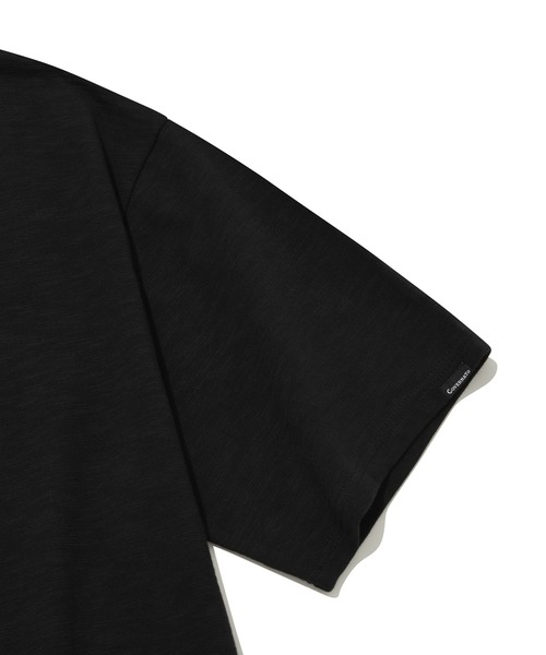 COVERNAT（カバーナット）の「【COVERNAT】C LOGO WAPPEN S/S TEE / カバーナット Cロゴ ワッペン ワンポイント Tシャツ（Tシャツ/カットソー・メンズ・ホワイト/ブラック/グレー/ブルーグリーン・SMALL/MEDIUM/LARGE/X-LARGE）」の12枚目の写真