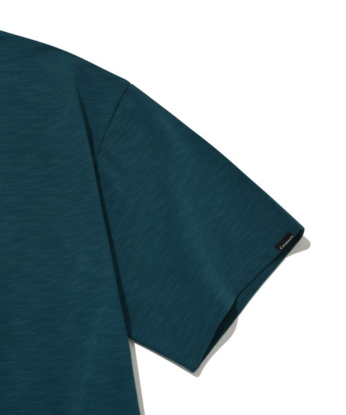 COVERNAT（カバーナット）の「【COVERNAT】C LOGO WAPPEN S/S TEE / カバーナット Cロゴ ワッペン ワンポイント Tシャツ（Tシャツ/カットソー・メンズ・ホワイト/ブラック/グレー/ブルーグリーン・SMALL/MEDIUM/LARGE/X-LARGE）」の20枚目の写真