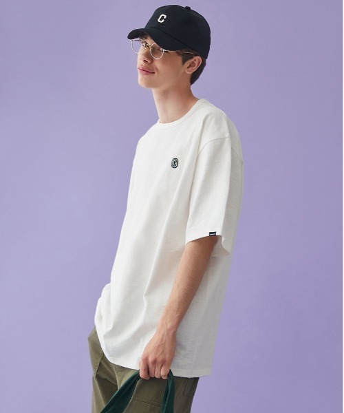 COVERNAT】C LOGO WAPPEN S/S TEE / カバーナット Cロゴ