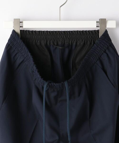 green label relaxing（グリーンレーベルリラクシング）の「[ カノニコ ] CANONICO トロ無地 01 イージーパンツ 1プリーツ スラックス（スラックス・メンズ・ネイビー/ブラック・MEDIUM/SMALL/X-LARGE/LARGE）」の14枚目の写真