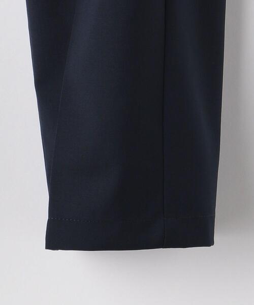 green label relaxing（グリーンレーベルリラクシング）の「[ カノニコ ] CANONICO トロ無地 01 イージーパンツ 1プリーツ スラックス（スラックス・メンズ・ネイビー/ブラック・MEDIUM/SMALL/X-LARGE/LARGE）」の18枚目の写真