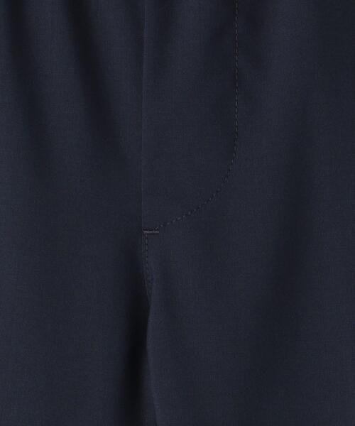 green label relaxing（グリーンレーベルリラクシング）の「[ カノニコ ] CANONICO トロ無地 01 イージーパンツ 1プリーツ スラックス（スラックス・メンズ・ネイビー/ブラック・MEDIUM/SMALL/X-LARGE/LARGE）」の19枚目の写真